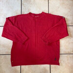 Reebok Vintage 90s Red Crewneck Sweatshirt Mens 2XL Retro Pullover